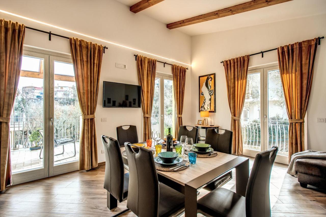 Chez Marie' - Modern Apartment In Countryside Sorrento Exteriér fotografie